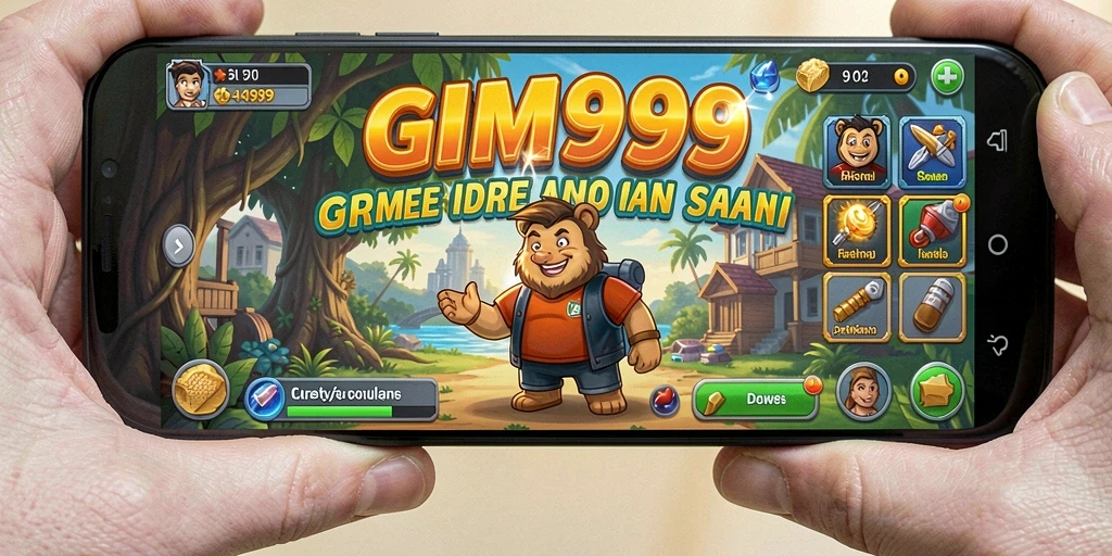 Tampilan gameplay GIM999 yang menarik dan interaktif.