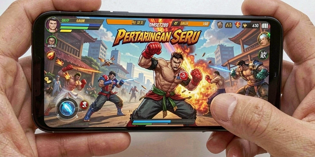 Tampilkan aksi pertarungan intens dalam OMSET288.