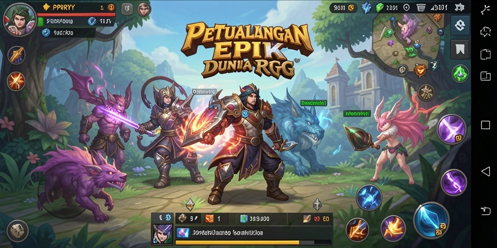 Tampilan gameplay seru dari PPRRYY yang penuh petualangan.